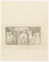 Dessin préparatoire 2 pour Portrait de famille